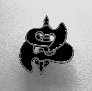 SAXON -- Metal Pin