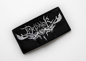 Naszywka DETHKLOK - Logo [white]