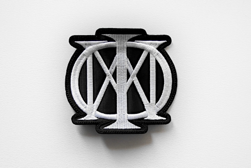 DREAM THEATER - Logo [white] -- Embroidered Patch.JPG