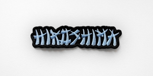 HIROSHIMA - Logo [blue] -- Embroidered Patch