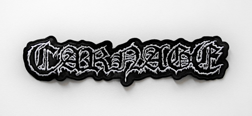 CARNAGE - Logo -- Embroidered Backpatch.JPG