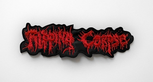 RIPPING CORPSE - Logo [red] -- Embroidered Backpatch