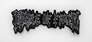 CRADLE OF FILTH - Logo -- Embroidered Backpatch
