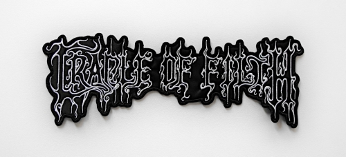 CRADLE OF FILTH - Logo -- Embroidered Backpatch.JPG