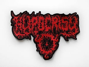 HYPOCRISY - Logo [red] -- Embroidered Backpatch