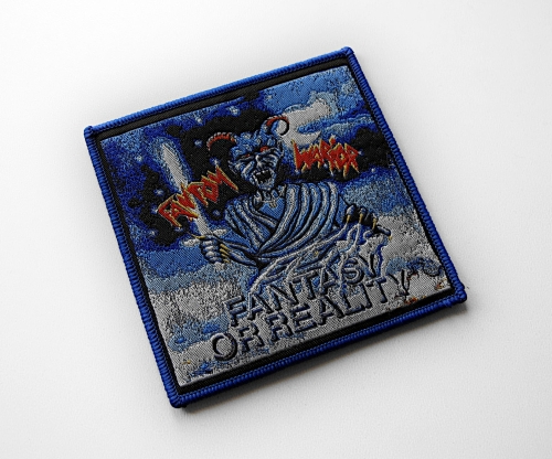 FANTOM WARIOR - Fantasy Or Reality [blue] -- Woven Patch.JPG
