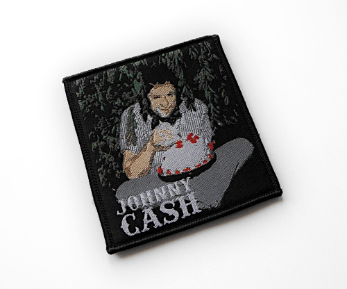 JOHNNY CASH - Cake -- Woven Patch.JPG