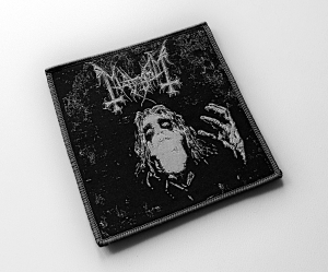 MAYHEM - Dead [grey] -- Woven Patch