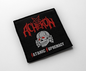 ACHERON - Satanic Supremacy [black] -- Woven Patch