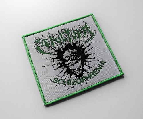 SEPULTURA - Schizophrenia [green] -- Woven Patch.jpg