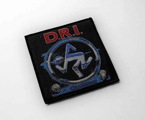 D.R.I. [Dirty Rotten Imbeciles] - Crossover [black] -- Woven Patch.jpg