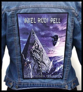 AXEL RUDI PELL - Black Moon Pyramid -- Backpatch