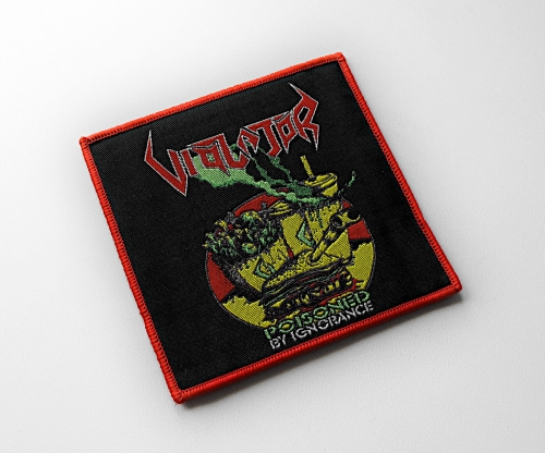 VIOLATOR - Poisoned By Ignorance [red] -- Woven Patch.jpg