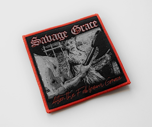 SAVAGE GRACE - After The Fall From Grace [red] -- Woven Patch.jpg