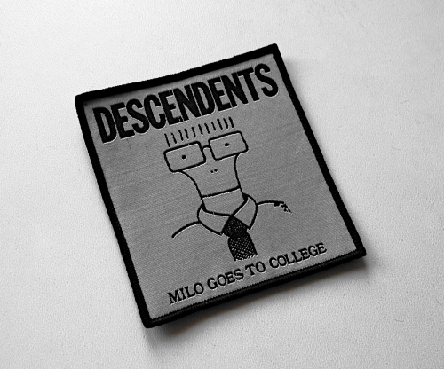 DESCENDENTS - Milo Goes To College [black] -- Woven Patch.jpg