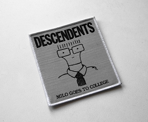 DESCENDENTS - Milo Goes To College [white] -- Woven Patch