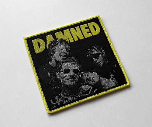 THE DAMNED - Damned Damned Damned [yellow] -- Woven Patch.jpg