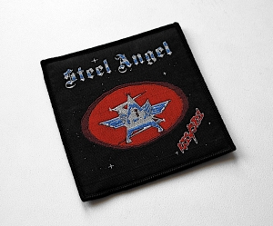STEEL ANGEL - Kiss Of Steel [black] -- Woven Patch