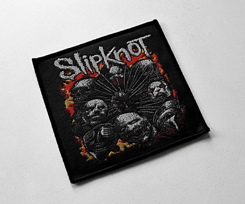 SLIPKNOT - Masks [black] -- Woven Patch.jpg
