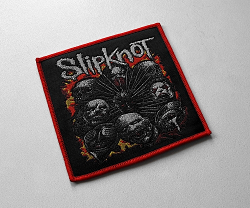 SLIPKNOT - Masks [red] -- Woven Patch.jpg