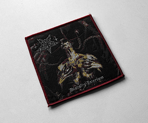 DARK FUNERAL - Diabolis Interium [dark red] -- Woven Patch.JPG