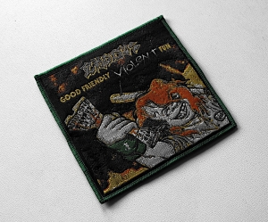 EXODUS - Good Friendly Violent Fun [green] -- Woven Patch