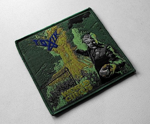 TOXIK - World Circus -- Woven Patch.JPG