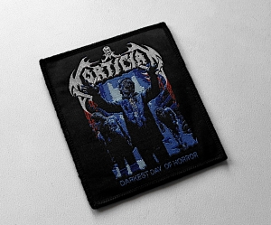 Naszywka MORTICIAN - Darkest Day Of Horror [black]