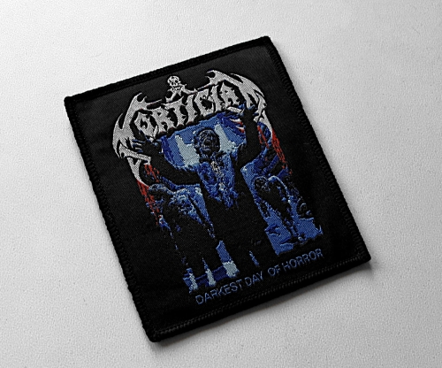 MORTICIAN - Darkest Day Of Horror [black] -- Woven Patch.JPG