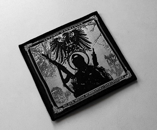 SATANIC WARMASTER - Black Metal Kommando [black] -- Woven Patch.JPG