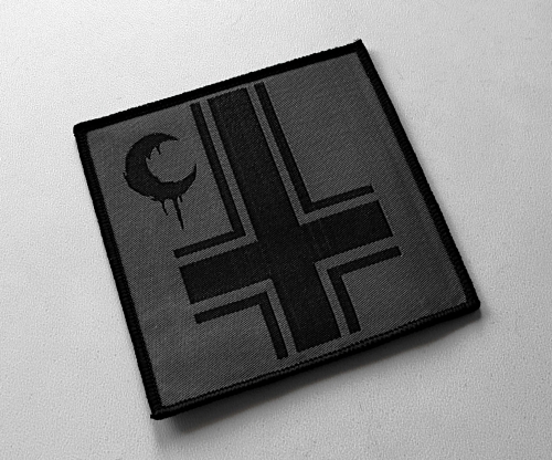 LEVIATHAN - Howl Mockery At The Cross [black] -- Woven Patch.JPG