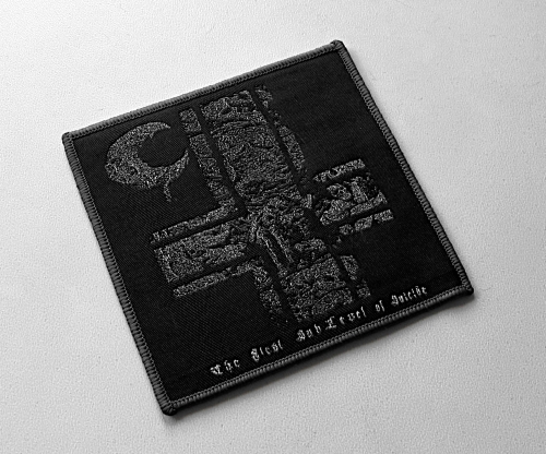 LEVIATHAN - The First SubLevel Of Suicide [grey] -- Woven Patch.JPG