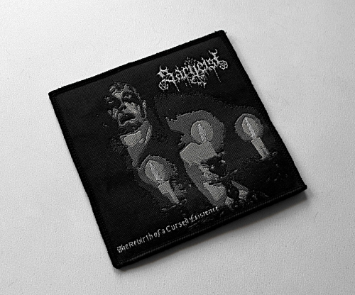 SARGEIST - The Rebirth Of A Cursed Existence [black] -- Woven Patch.JPG