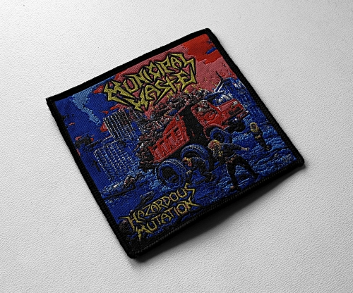 MUNICIPAL WASTE - Hazardous Mutation [black] -- Woven Patch.JPG