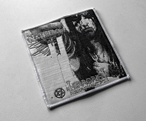 NATTEFROST - Terrorist Nekronaut Pt. [white] -- Woven Patch.JPG