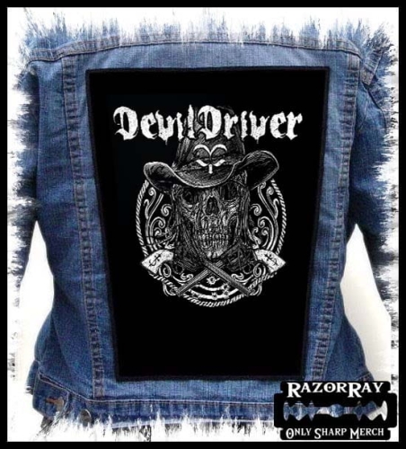 DEVILDRIVER - Gunslinger -- backpatch back patch.jpg