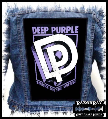 DEEP PURPLE - Smoke On The Water -- backpatch back patch.jpg