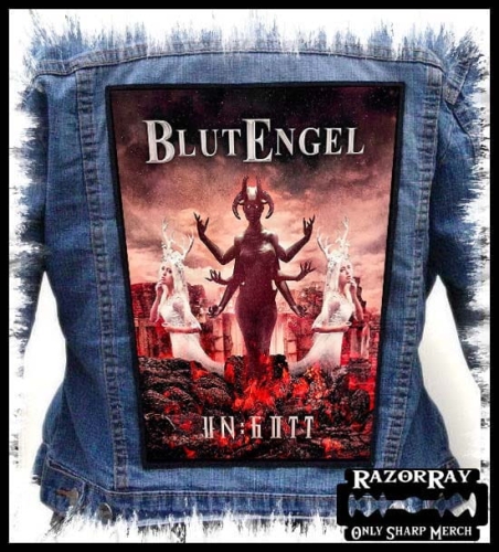 BLUTENGEL - UnGott -- backpatch back patch.jpg