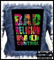 BAD RELIGION - No Control  -- backpatch backpatch.jpg