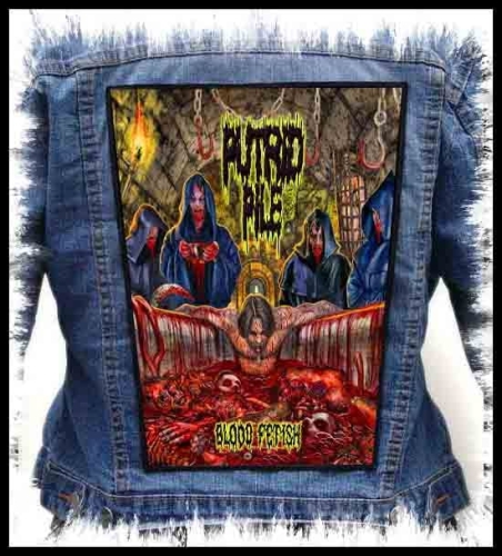 PUTRID PILE - Blood Fetish -- backpatch back patch.jpg