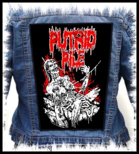 PUTRID PILE - Pile Of Flesh -- Backpatch