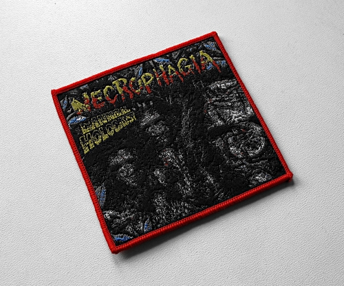 NECROPHAGIA - Cannibal Holocaust [red] -- Woven Patch.jpg