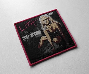 LITA FORD - Lita [pink] -- Woven Patch