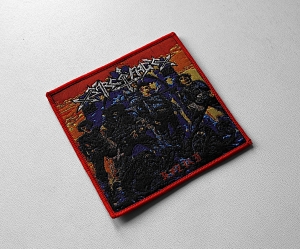 SARCOFAGO - I.N.R.I [red] -- Woven Patch