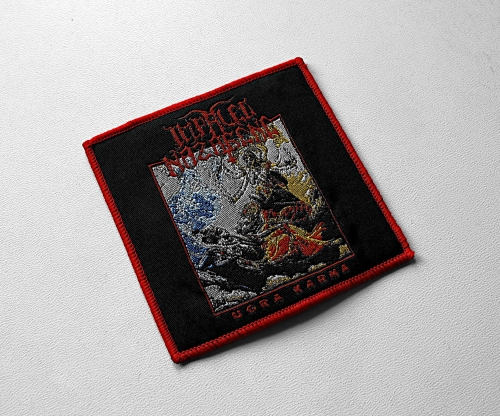 IMPALED NAZARENE - Ugra Karma [red] -- Woven Patch.jpg