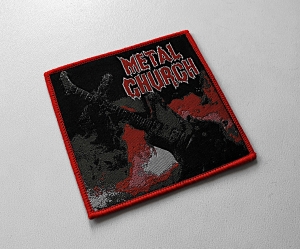 METAL CHURCH - Metal Church [red] -- Woven Patch