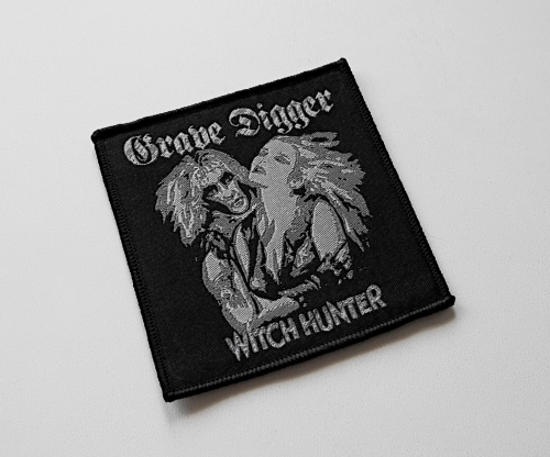 GRAVE DIGGER - Witch Hunter [black] -- Woven Patch.jpg