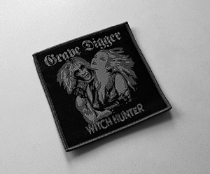 Naszywka GRAVE DIGGER - Witch Hunter [grey]