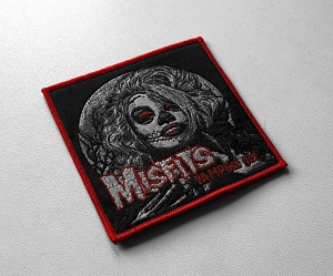 THE MISFITS - Vampire Girl [red] -- Woven Patch