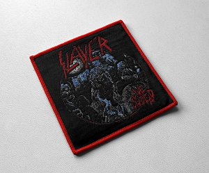 SLAYER - Live Undead [red] -- Woven Patch 